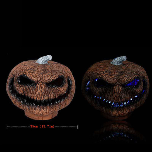 Lanterna LED a forma di zucca per Halloween, decorazione per esterni e interni, 1 pezzo 2