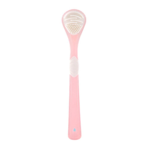 Escova de silicone para limpeza da língua, dupla face, 1 peça 1