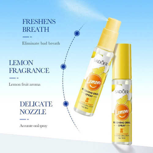 Oralspray Mint Fersken Citron 18ml 2
