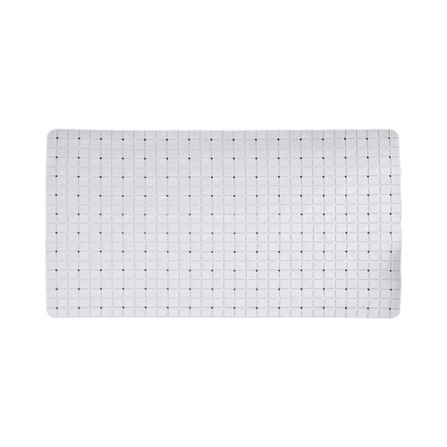 Tapis de bain antidérapant à ventouses, doux et lavable en machine