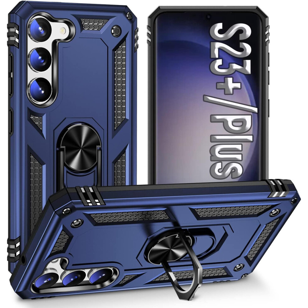 S23 Plus Case Military Grade Drop Protection Blue 301029241987