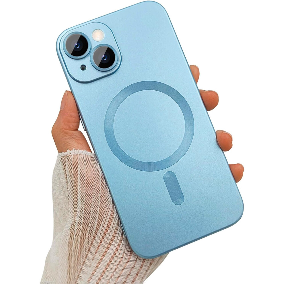 Iphone 13 Mini Case Matte Soft Metallic 5.4 Inch Blue 301029230790