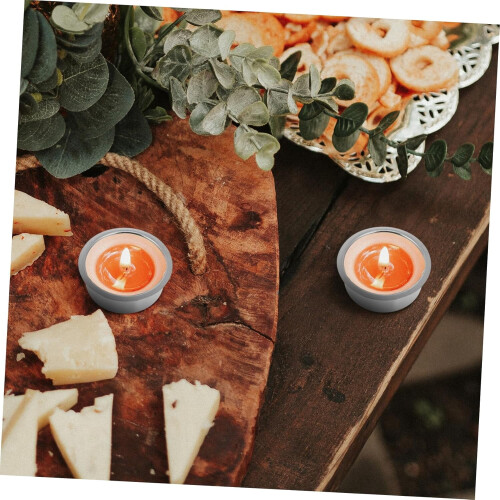 Metal Candle Cups for Tealight Candles4pcs 1