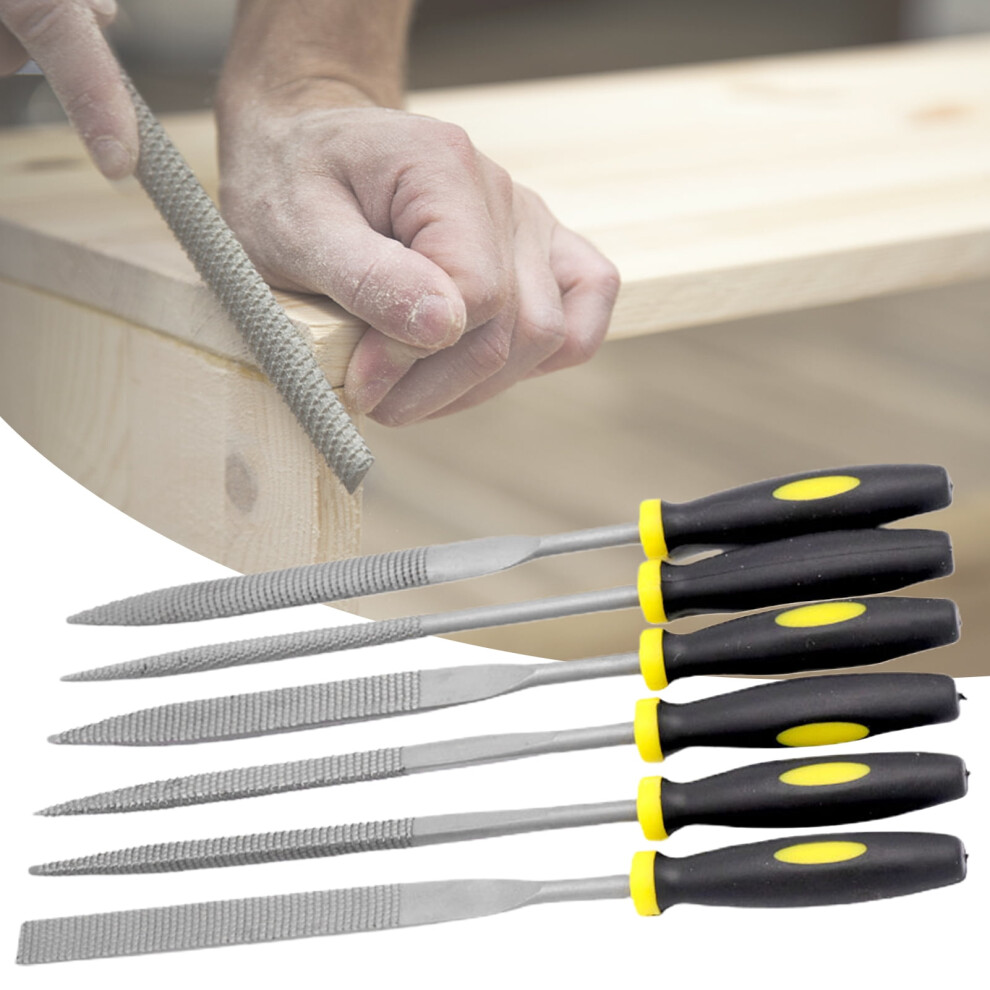 Aurora Trade Wood Rasp File Set 6 Pieces 969218146118