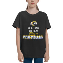 Rams ungdoms kortärmad rundhalsad t-shirt för sportfans