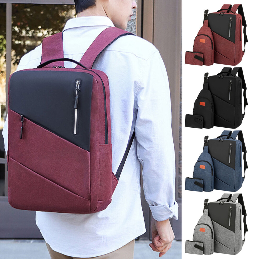 Student Backpack Set With Usb Charging And Laptop 301029245329