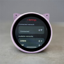 For Echoear Meow Companion AI Chat Robot ESP32 S3 Development Board 1.85 Inch LCD Display for Gift Desktop Bean Bag Toy