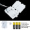 Christmas Lighted Gift Boxes Set White 3PCS 4