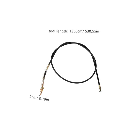 Cabo de freio de aço para motocicleta, 1,5 m 1