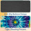 Πολύχρωμο κυκλικό tie-dye mouse pad 8,3x9,8 ίντσες αντιολισθητικό 4