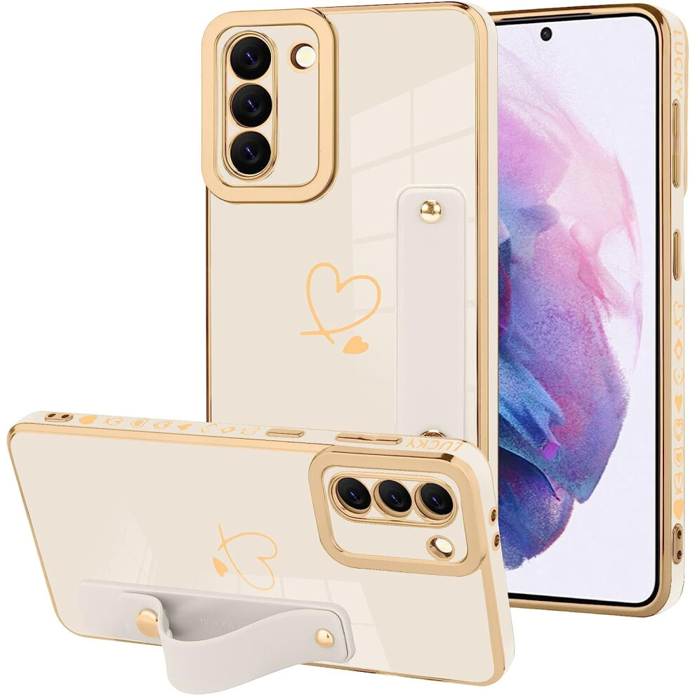 Electroplated Bumper Case For Samsung Galaxy S21 Plus Gold 301029252495