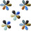 Ceramic Mosaic Tiles Raindrop Shape 300g 5