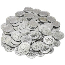 Yes or No Party Coin Props Plastic 100 pcs