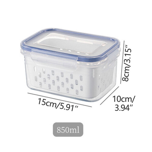 Conjunto de 4 recipientes para frutas Capino com tampa