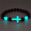 Volcanic stone luminous cross bracelet 19 pcs 6
