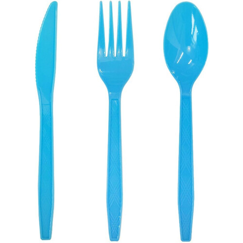 Stevige plastic bestekset, 30 stuks 1