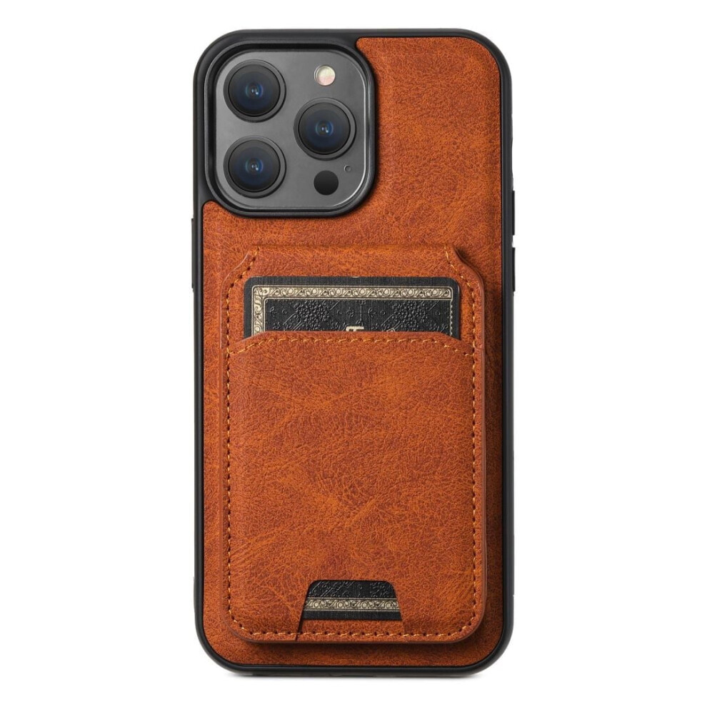 Iphone 15 Pro Leather Wallet Case With Magsafe Khaki 301029247927