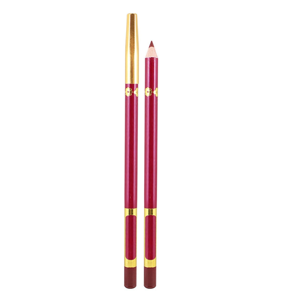 Lip Liner Pencil Waterproof Long-Lasting Velvet Finish
