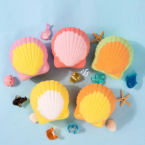 Kids' Space and Sea Animal Bath Beads Set6pcs 2