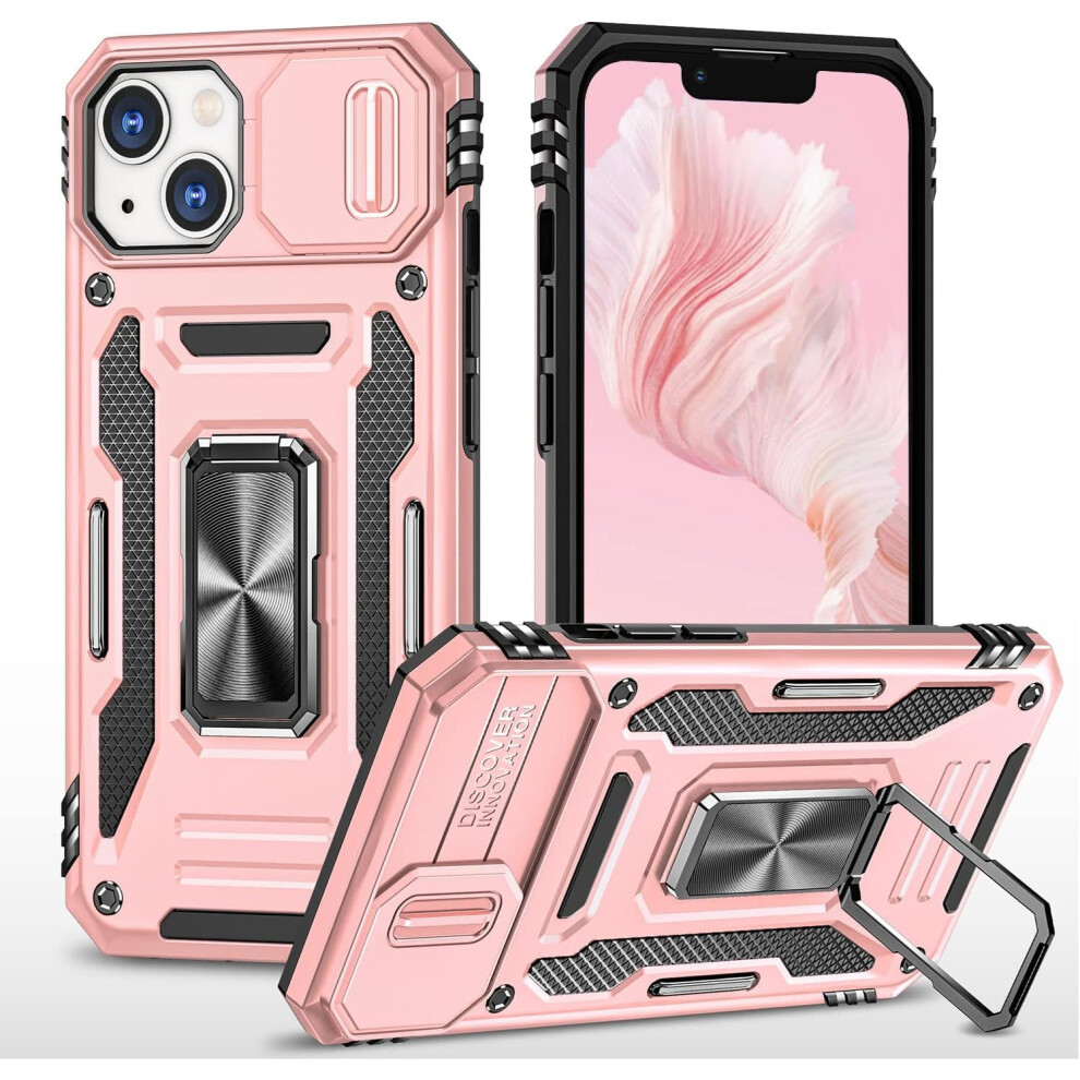 Iphone 14 Plus Case Shockproof Tpu Matte Hybrid Rose Gold 301029576690