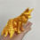 3D-printad rävactionfigur med rörliga leder 2