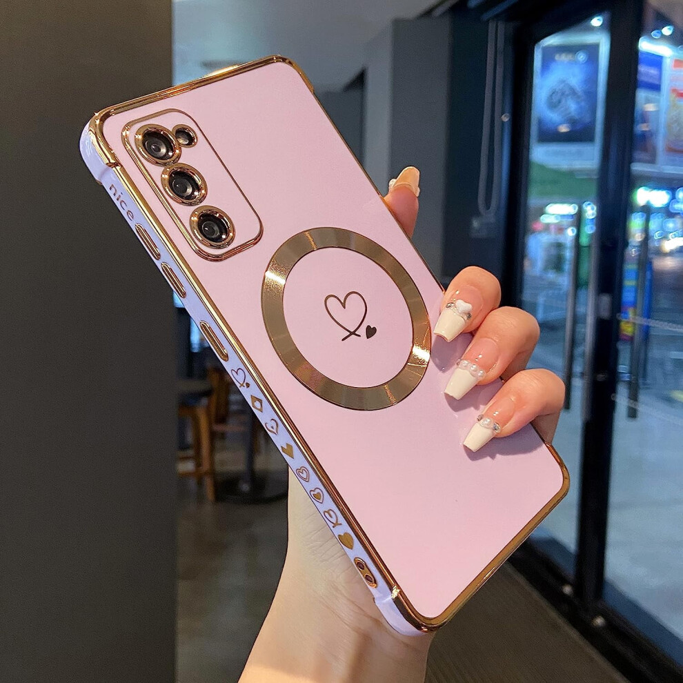 Magnetic Case For Samsung Galaxy S20 Fe 5G Light Purple 301029571824