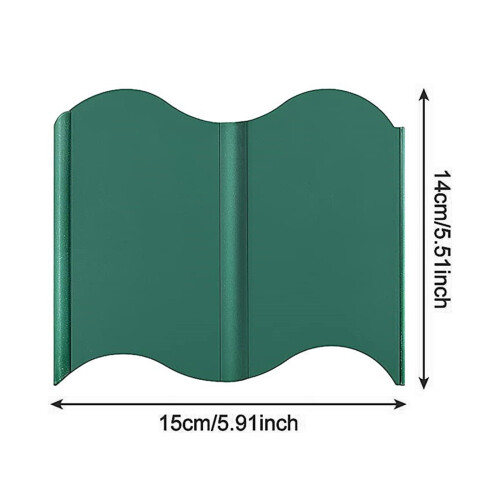 No-Dig Fence Panels for Garden Yard Edging 2