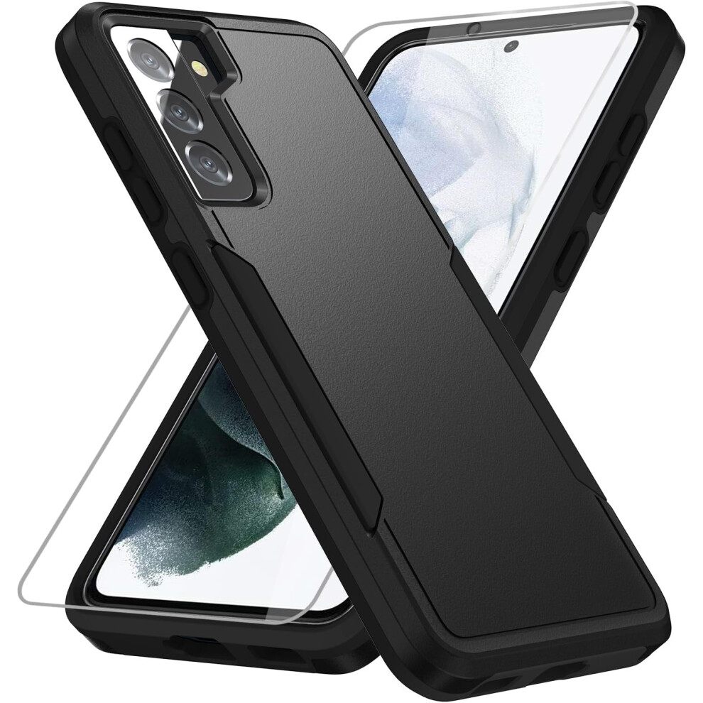Galaxy S21 Fe 5G Case With Screen Protector, Military-Grade 301029575983