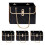 Yesbay flower tote bag portable foldable 4 pcs 2