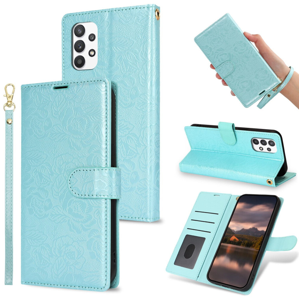 Leather Wallet Case For Samsung Galaxy A72 A52 A32 A12 With 301029562563