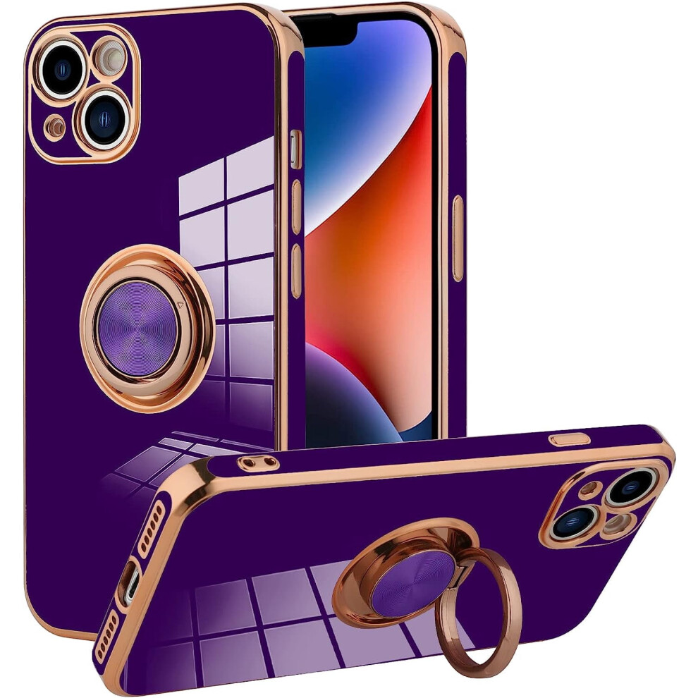 Iphone 14 Plus Case 6.7 Inch Dark Shockproof Slim Purple 301029576072