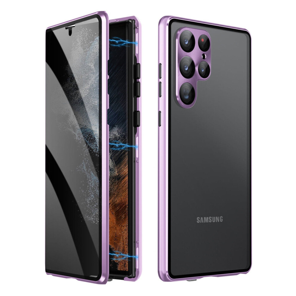 Privacy Magnetic Bumper Case For Samsung Galaxy S23 Ultra 301029571985