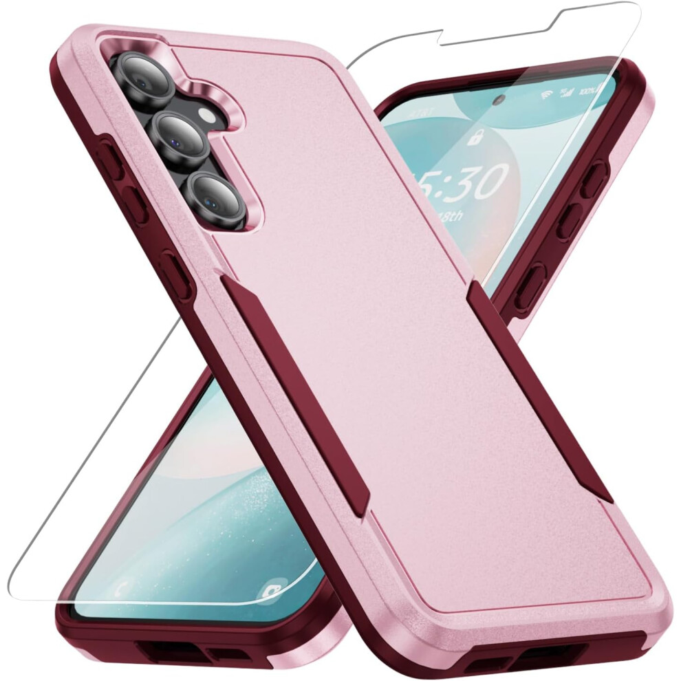 Samsung Galaxy S24 Fe Case With Screen Protector Pink 301029576485