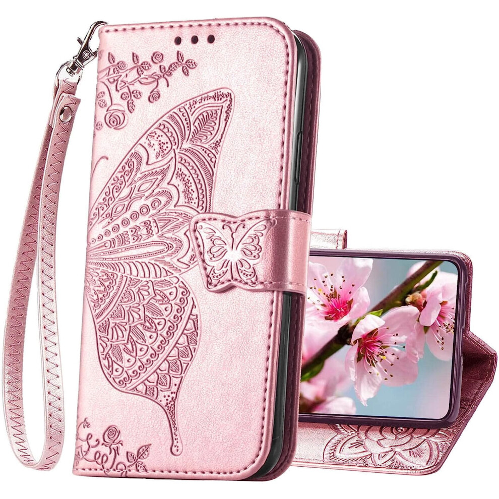S22 Wallet Case For Samsung Galaxy S22 Rose Gold 301029247736