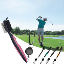 AURORA TRADE golf club brush cleaner with retractable zip