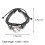 Braccialetti elastici da uomo a tema baseball (2 pezzi) 5