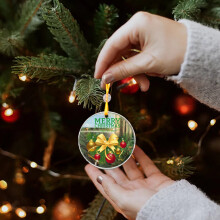 Décorations de Noël élégantes en résine pour la maison et le bureau, décorations murales festives, style chaleureux, offres du jour sur Prime.
