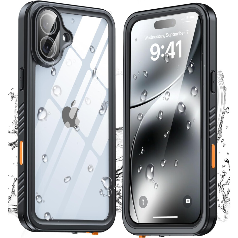 Iphone 16 Plus Case Ip68 Waterproof Drop-Proof 6.7 Inch 301029576324