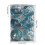 Christmas Balls Blue White Transparent 6CM 6PC 3
