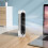 Tower Fan Silent Electric Desk Fan 30cm 5