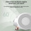 Tower Fan Silent Electric Desk Fan 30cm 8