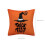 Conjunto de 4 capas de almofada de Halloween em linho, 45x45cm (18x18 polegadas). 2