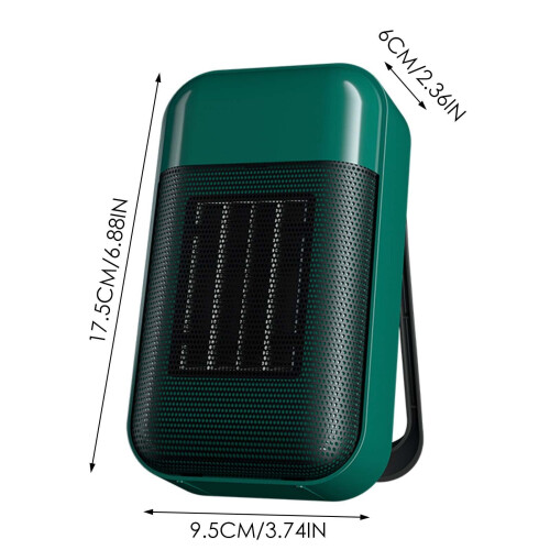 Keramický stolní ventilátor vertikální 500 W 2