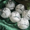 Christmas Balls Blue White Transparent 6CM 6PC 6