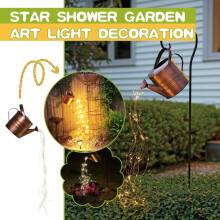 Arrosoir solaire lumineux pour décoration de jardin extérieur (1 pièce)