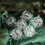 Christmas Balls Blue White Transparent 6CM 6PC 8