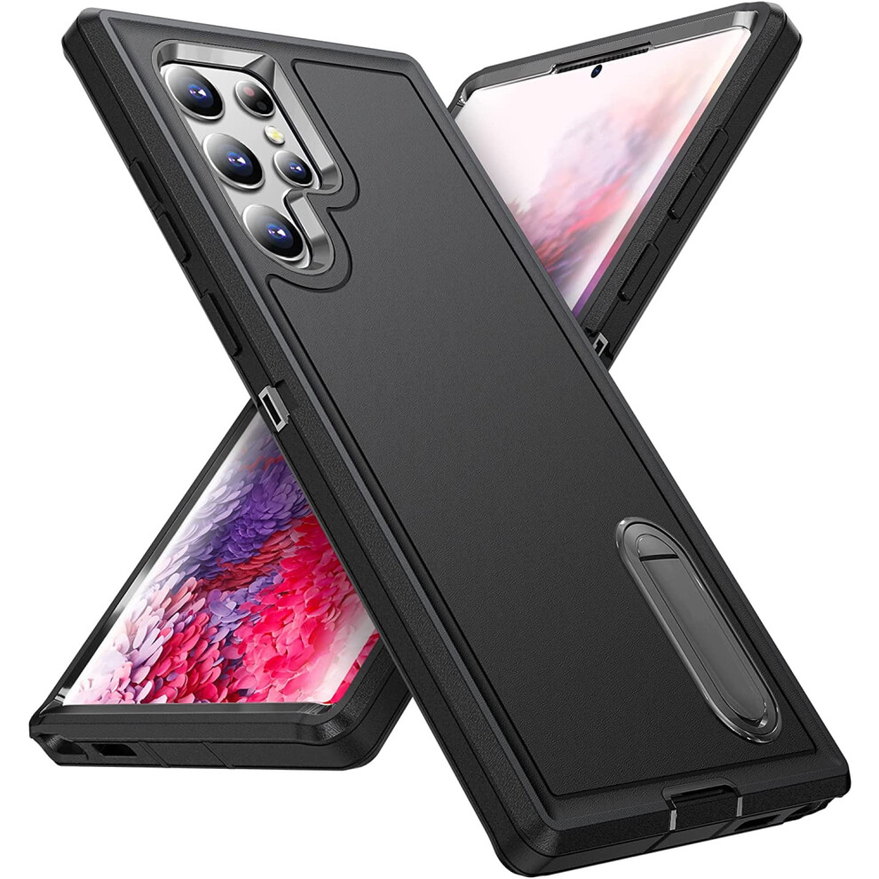 Samsung Galaxy S22 Ultra Case Shockproof With Black 301029246180