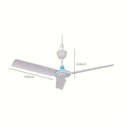 Ventilatore da soffitto portatile Capino 5V USB, mini ventilatore per campeggio e camper 1