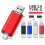 USB-C flash drive 8GB dual USB 2.0 and Type-C 2