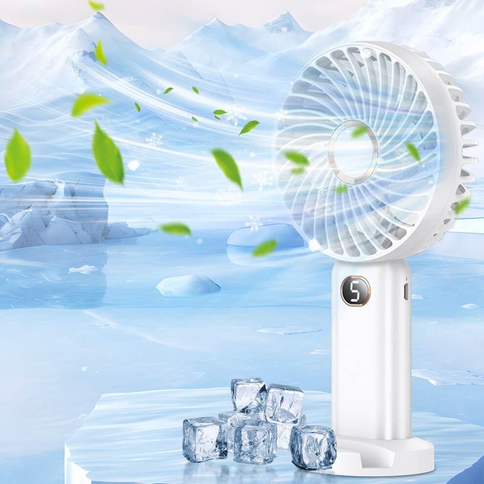Yanhaigong Portable Handheld Fan Rechargeable Silent Mini 969218142486